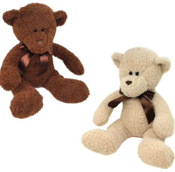 Large teddy white and brown